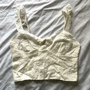 Cropped women’s top